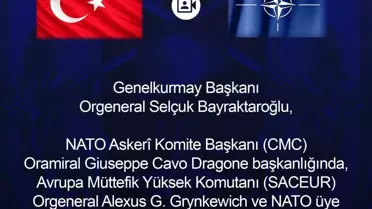 NATO Genelkurmay Toplantısında Selçuk Bayraktaroğlu