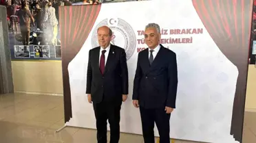 HEKİMSEN Genel Başkanı Kurban konuşma anı