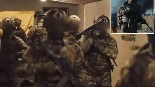 Hizbullah militanlarıyla ilgili sahne