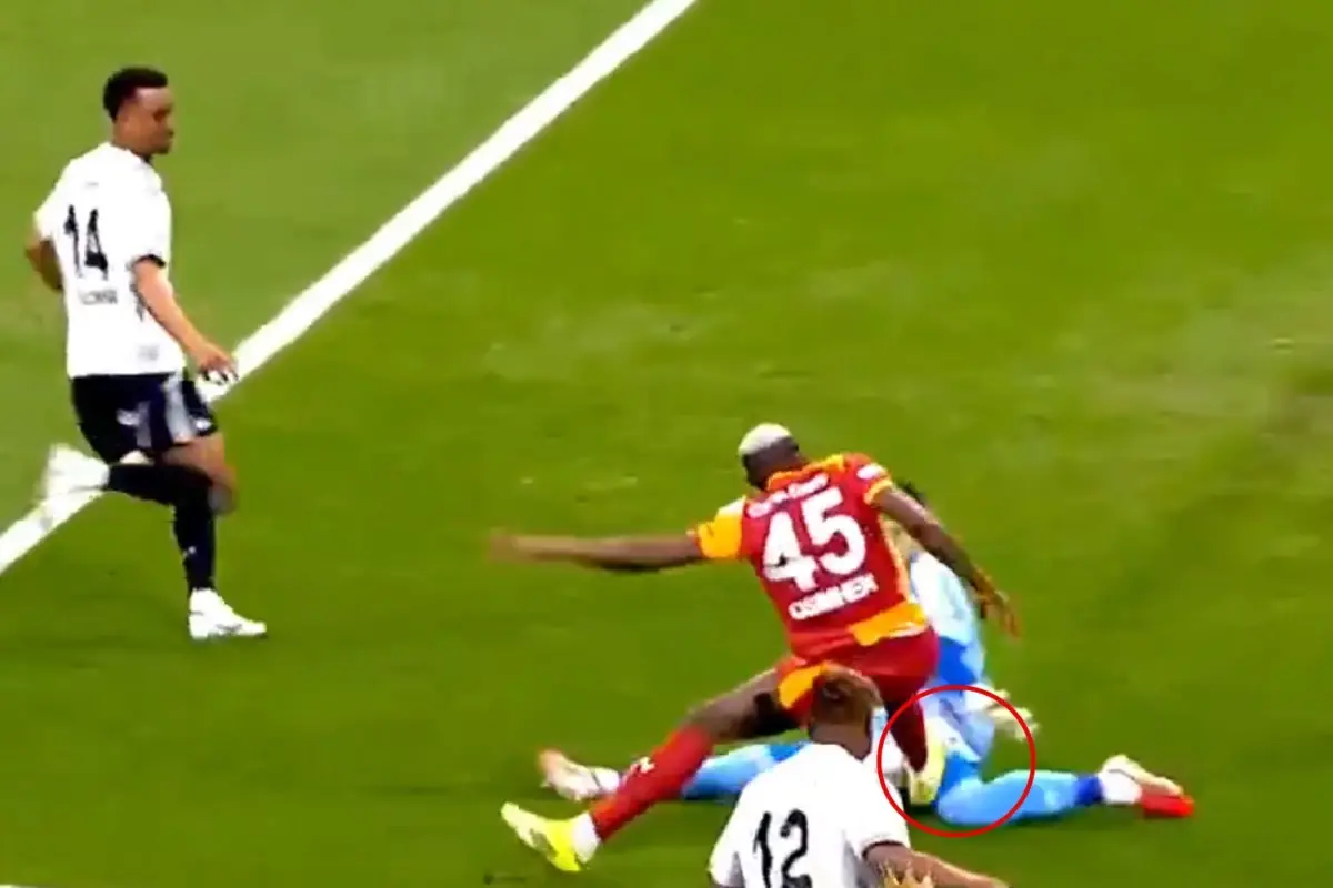 Beşiktaş, Osimhen’in Kırmızı Kart İtirazıyla Gerginleşti