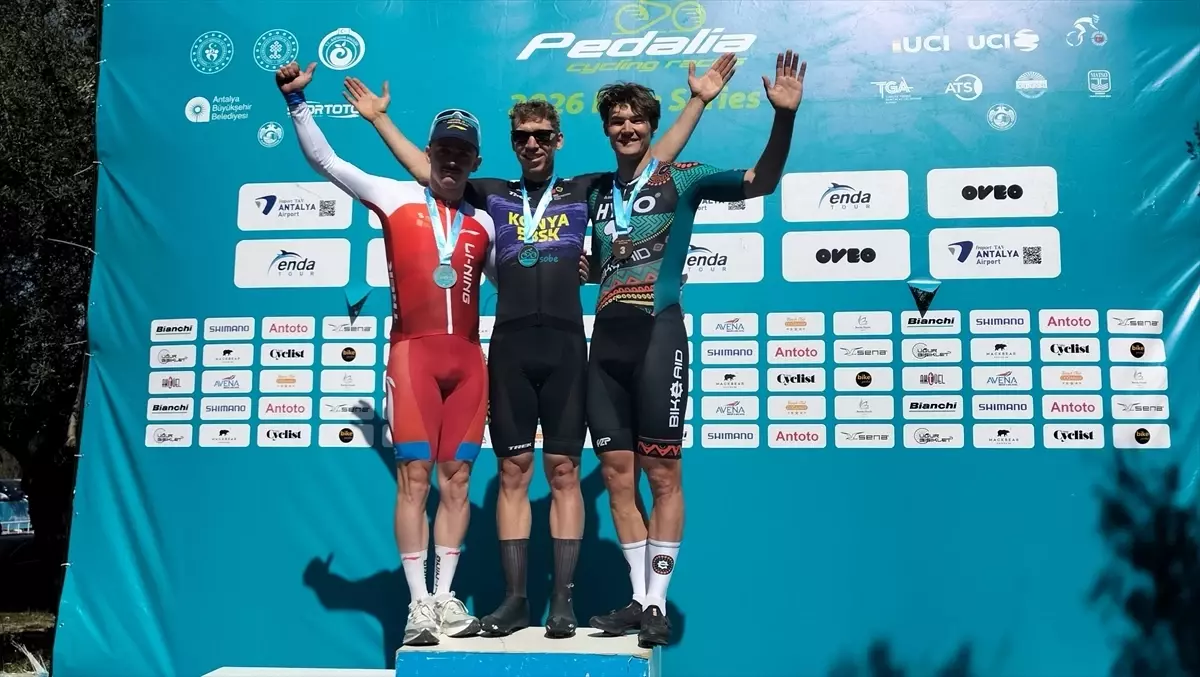 Manavgat'ta Grand Prix Apollon Temple Bisiklet Yarışı Tamamlandı: Mustafa Tarakçı Birinci Oldu