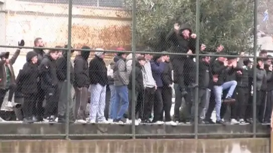 Maçta çıkan kavga anı