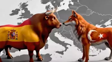 Eskişehirspor'un kardeşlik sembolleriyle süslenmiş gönderisi