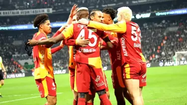 Galatasaray'ın gol sevinci
