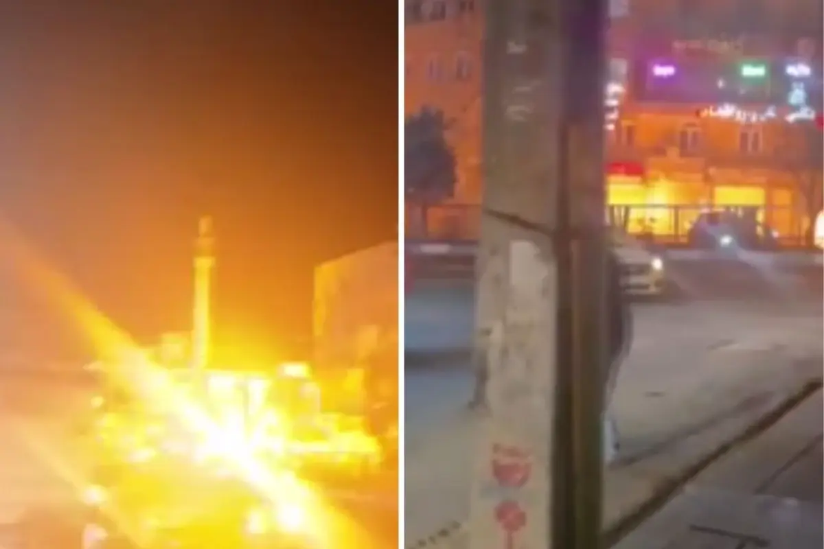 İran’da Yağmur Kanallarına Sızan Petrol ve Şiddetli Depo Patlamaları