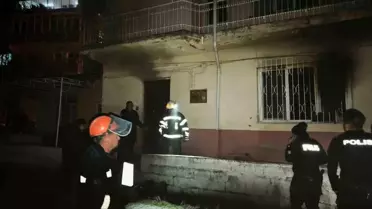 Buldan’da Boş Evde Çıkan Yangın Mahalleyi Şoke Etti