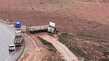 Kazanın yer aldığı yol kesiti