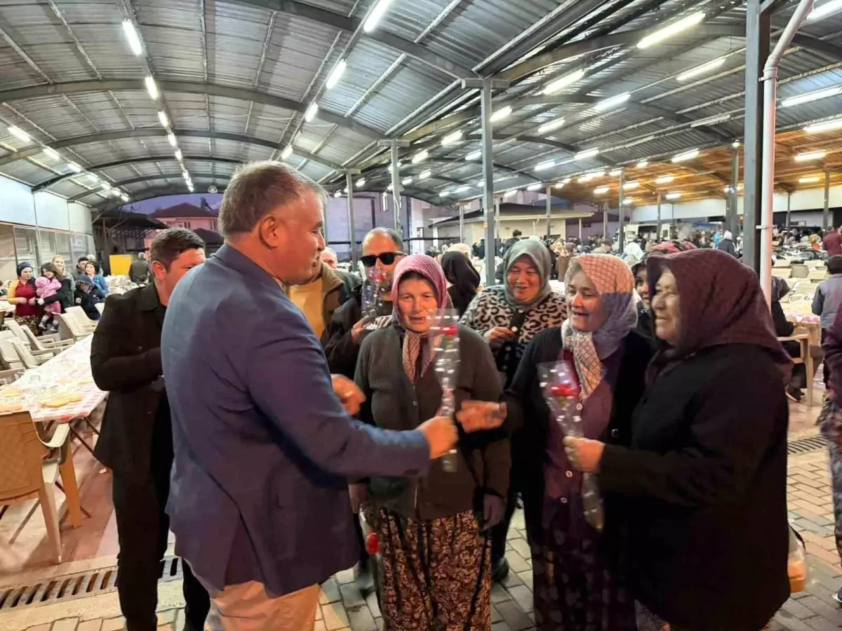 Beyağaç Belediye Başkanı Sezayi Pütün, Kadınlar Günü'nde İftar Sofrasına Kadınları Davet Etti