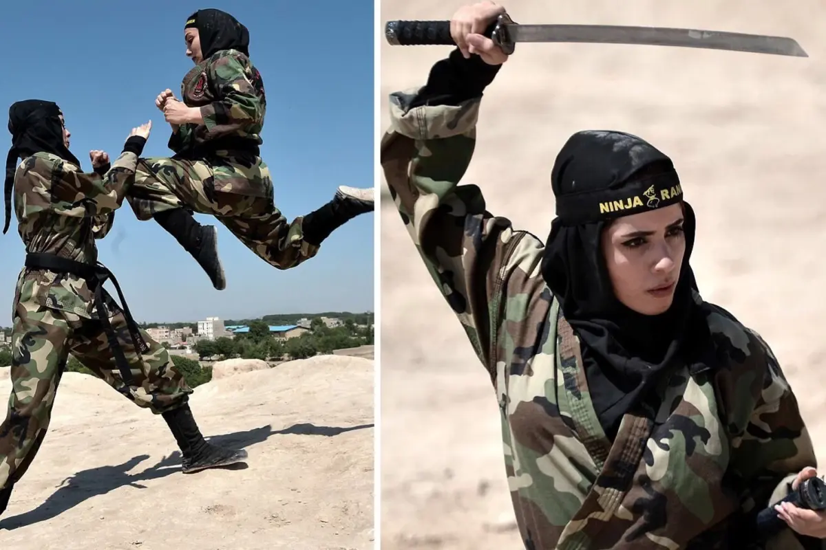 İran'da Kadın Ninja Okulu: 25 Bin Kadın Savaş Hazırlığında