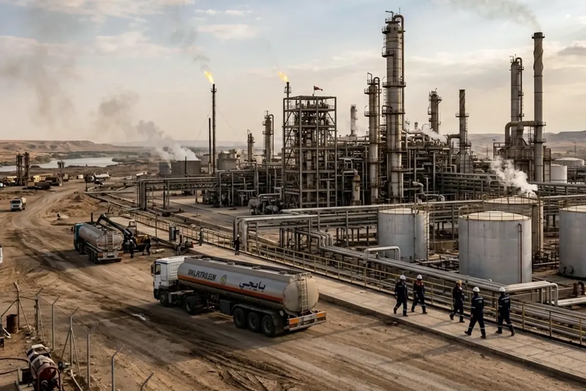 ABD-İsrail Saldırılarının Ardından Irak'ta Petrol Üretimi %60 Azaldı