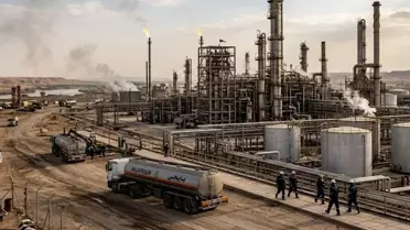 Irak'ta petrol sahaları