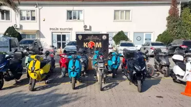 Sakarya’da Motosiklet Vergi ve Ehliyet Dolandırıcılarına Büyük Operasyon