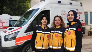 Gülser Akıtürk, ambulans içinde
