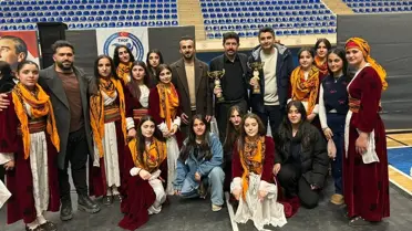 Çatak takımı ödül töreninde