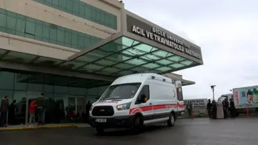 Silahlı kavga sonrası olay yerinde polis ekipleri