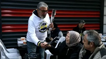 İftar programı sırasında çekilen fotoğraf