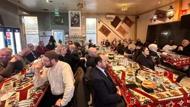 İftar sofrasında farklı inanç temsilcileri