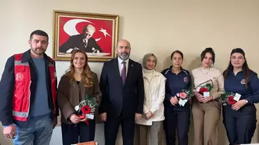 MHP Kavak İlçe Başkanı konuşma anı