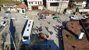 Safranbolu’da Hafta Sonu Turist Akını: Tarihi Konaklar Dolu Dolu