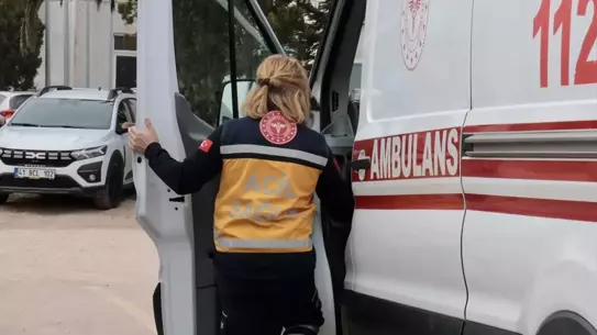 Kocaeli ambulans içinde kadın sürücü