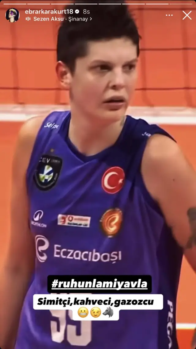 Maçın heyecanlı anı