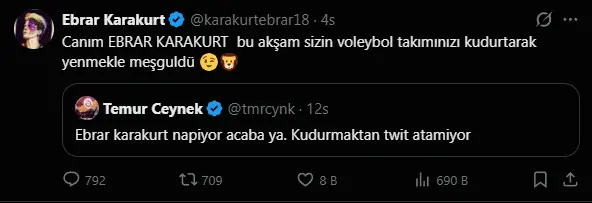 İlkin Aydın'ın sosyal medya paylaşımı