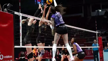 Maçın kritik anlarından biri