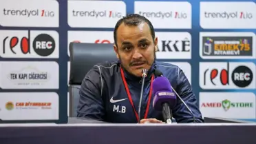 Amed, Serikspor'u 1-0'lık Zaferle Geçti: Teknik Direktör Mesut Bakkal'dan Kritik Açıklama