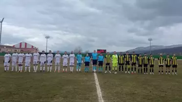 Maçın kritik anlarından birinde Ladik Belediyespor gol attı