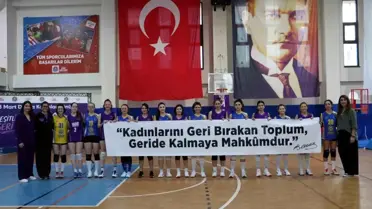 Maltepe'de Kadın Dayanışmasıyla Renklenen Voleybol Turnuvası
