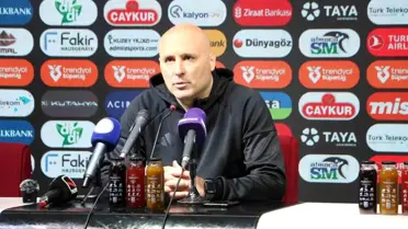 Sami Uğurlu maç sonrası sahada