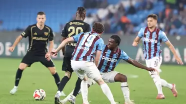 Stadyumda Trabzonspor ve Kayserispor