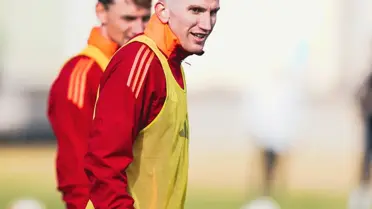 Kayserispor antrenman sahasından bir kare