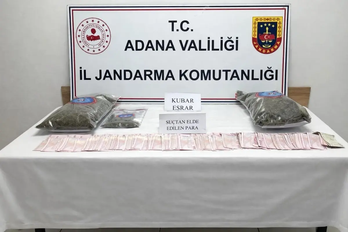 Adana’da Büyük Esrar Operasyonu: 2,1 kg Uyuşturucu Ele Geçirildi
