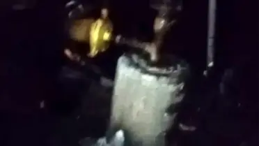 Yangın sonrası yanan depo ve ölen güvercinler