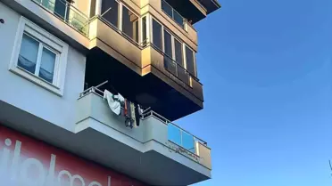 Alanya’da Balkon Yangını Hızla Kontrol Altına Alındı