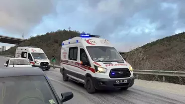 Arnavutköy'de Trafik Kazası: Hafif Ticari Araç ve Hafriyat Kamyonu Çarpıştı, 1 Ölü