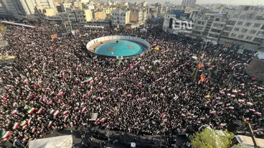 İran’da Yeni Dini Lider Mücteba Hameney’e Yönelik Milyonluk Gösteri Tahran’da Gerçekleşti