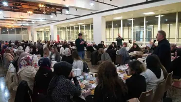 Palandöken esnaf kadınları iftar programında