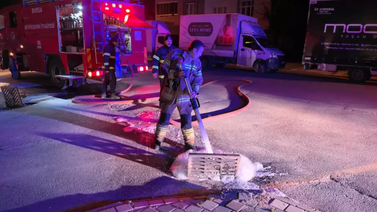 İnegöl'de Gaz Kokusu Alarmı: Panik ve Önlemler