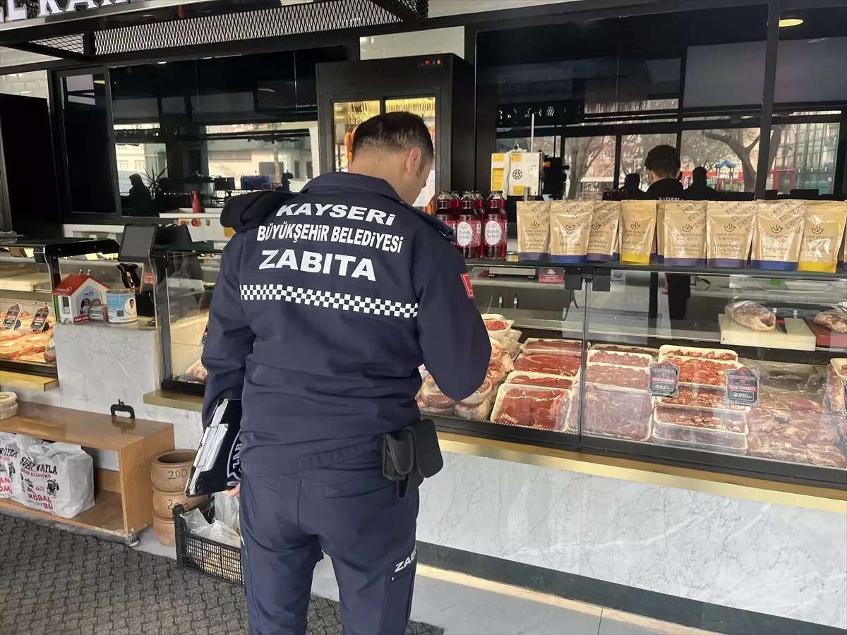 Kayseri'de Kasap Denetimi: Hijyen ve Güvenlik Kontrolü Sorunsuz Geçti