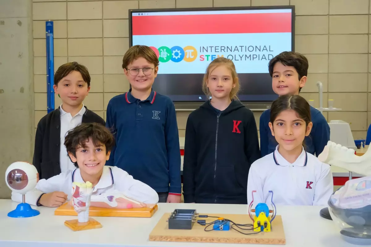 TED Ankara Koleji Öğrencileri Uluslararası STEM Olimpiyatları'nda Altın Madalya Kazandı