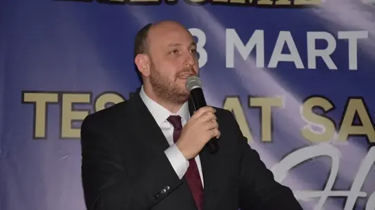 Konuşma anından bir kare