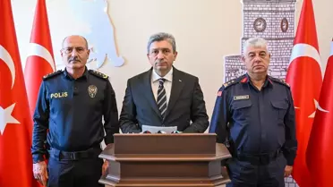 Antalya Valisi Şahin'den Asayiş ve Güvenlik Bilgilendirmesi