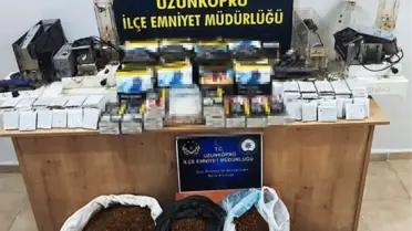 Operasyonda ele geçirilen ürünler