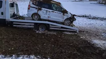 Kazanın yer aldığı yol kesişimi