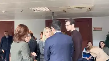 Mahkeme salonunda duruşma anı