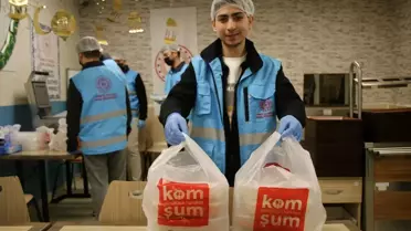 Öğrencilerin hazırladığı iftar menüsü