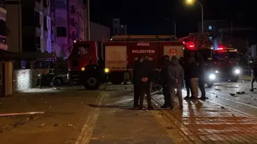 Niğde'de Apartman’da Doğal Gaz Patlaması: 12 Kişi Yaralandı