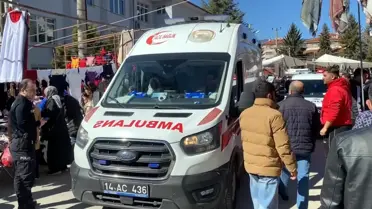Bolu Pazar Yerinde Alacak Verecek Nedeniyle Çıkan Sopalı Kavga 3 Yaralıyla Sonuçlandı